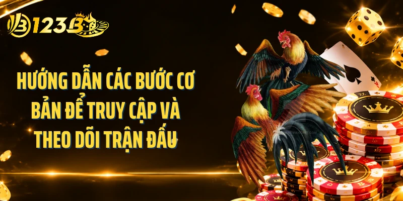 Hướng dẫn các bước cơ bản để truy cập và theo dõi trận đấu