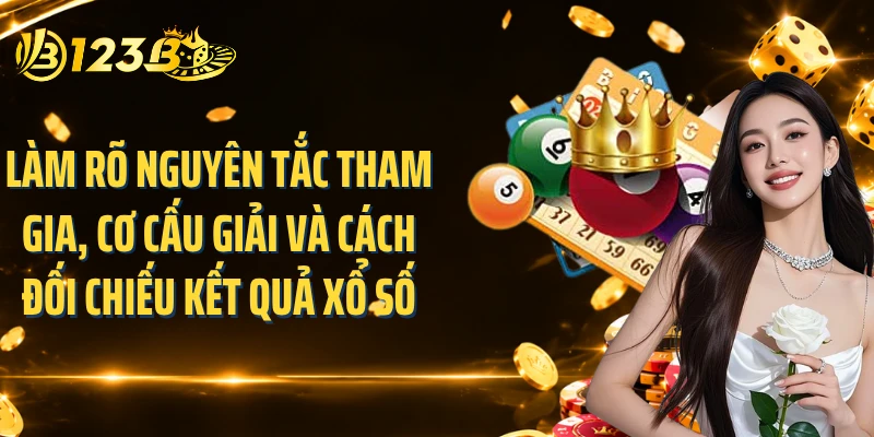 Làm rõ nguyên tắc tham gia, cơ cấu giải và cách đối chiếu kết quả xổ số